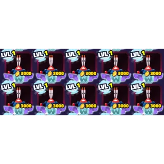 Spongebob TD Shiny Wumbo Sir Pinch a lot x10 units