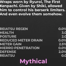 Berserker Wraps ( Meta Accessory ) - Type Soul
