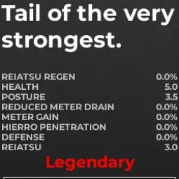 Strongest Tail ( Meta Accessory ) - Type Soul