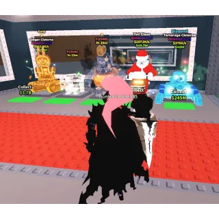 Ginger Globo + Yeti Claus + Tartaruga Cisterna + Tungtung sahur + Los Cucarachas