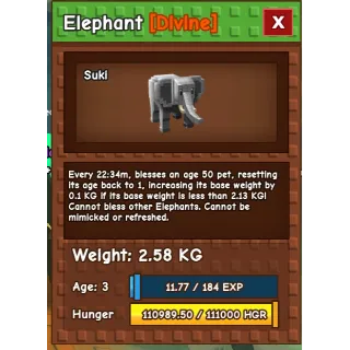 elephant (8 pieces) all 2kg+