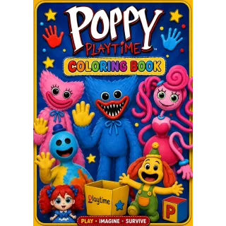 Poppy Playtime Digital Coloring Book
