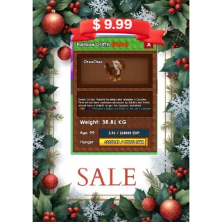 rainbow griffin 38.81kg