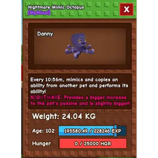 Nightmare mimic 