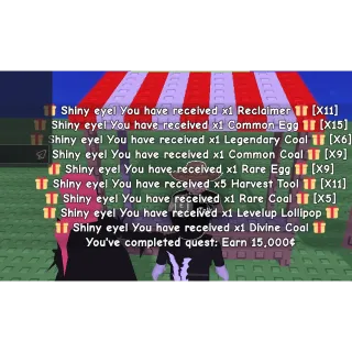 magpie + 7 ruby squid (new GAG method) + 1 cockatrice