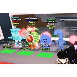  Los candies  230 million per second