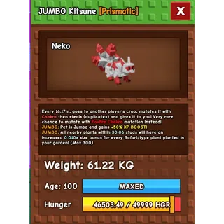 Jumbo Huge Kitsune 61kg