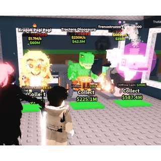 tractoro dinosauro + Krupuk Pagi Pagi + Tenostruzzo Turbo 3000