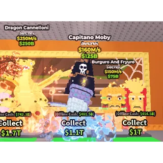 Dragon+Capitano Moby+Burguro