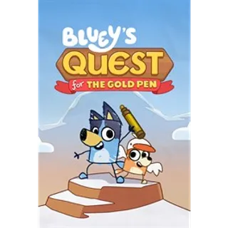 Bluey's Quest for the Gold Pen