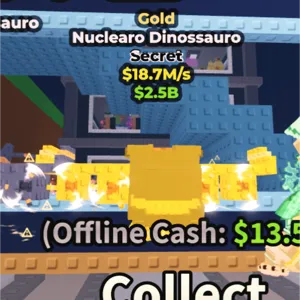 Gold Nuclearo Dinossauro