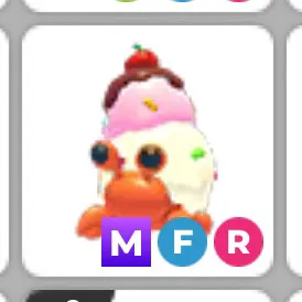 M Ice Cream Hermit Crab