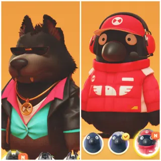 Party Animals RedNote Raven Douyin Logan Skin Code