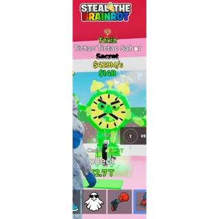 TicTac TicTac Sahur Toxic 429 M/s