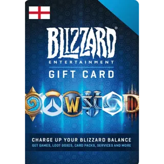 Blizzard Gift-Card 50 GBP - Battle.net Key (UK) - Instant Delivery