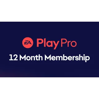 EA Play Pro - 12 Months Subscription (Global)