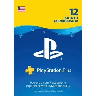 PlayStation Plus 365 Days (US) - PSN Key - Instant Delvery