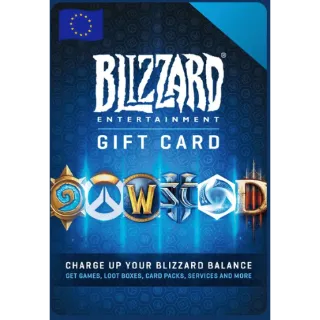 Blizzard Gift Card 20 EUR Battle.net Balance (EU) - Instant Delivery