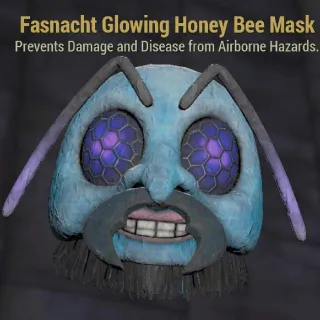 Glowing Honey Bee Mask