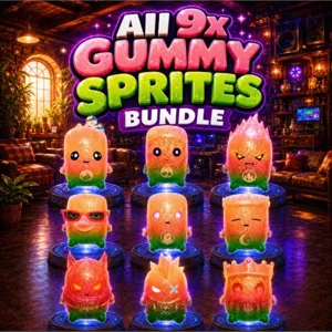 all gummy sprites