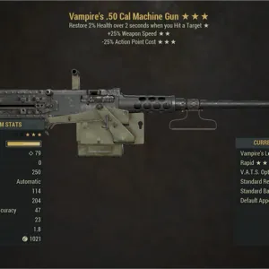 V2525 50 CAL MACHINE GUN