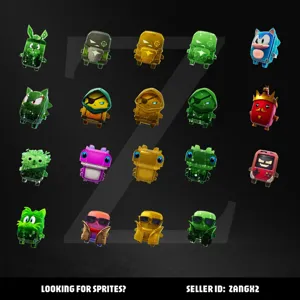 all 29 sprites