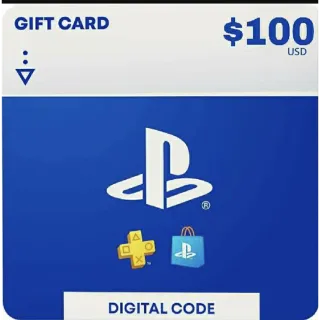 $100.00 USD $100.00 USD PlayStation Store