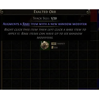 Exalted Orb x400   // Early Access Softcore Path of Exile 2