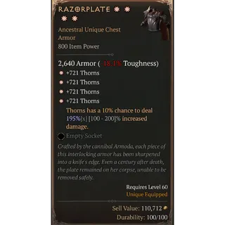 Eternal SC 4GA Razorplate 195%