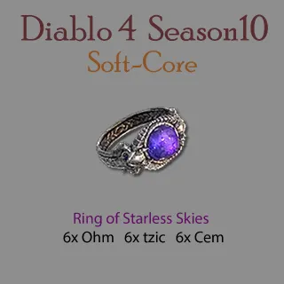 S10 2x Rune set for Ring of Starless Skies Diablo 4 