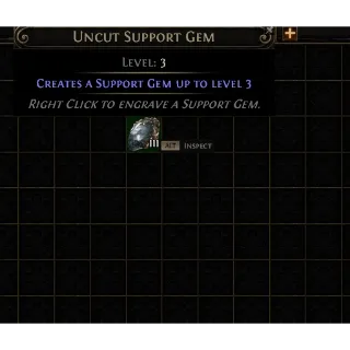  Early Access Softcore Uncut Support Gem lv 3   Path of Exile 2 