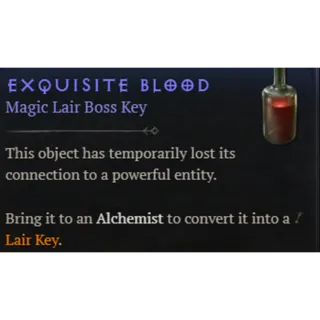300x Exquisite Blood Diablo 4 S13