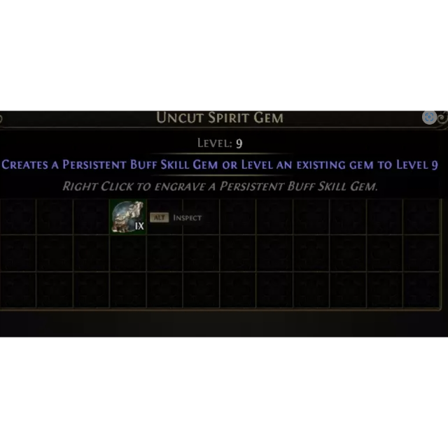 Early Access Softcore Uncut Spirit Gem LV.9 Path of Exile 2 - Diablo ...