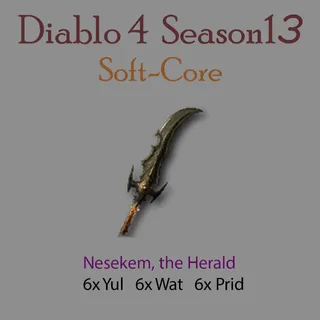 S13  Rune set for Nesekem, the Herald Crest Diablo 4