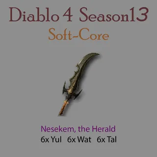 S13  Rune set for Nesekem, the Herald Crest Diablo 4