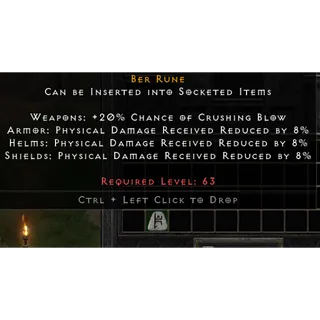 Diablo 2 Resurrected #30 Ber Rune S13 Ladder SC REIGN OF THE WARLOCK