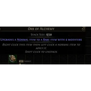 x300 Orb of Alchemy Runes Of Aldur League Path of Exile 2 POE 2