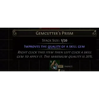 200x Gemcutter's Prism Path of Exile 2 Return of the Ancients League POE 2