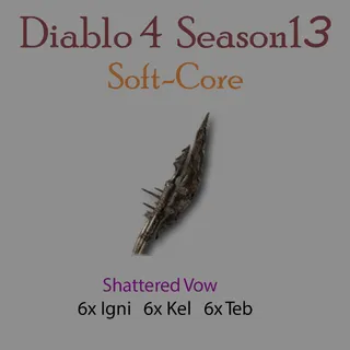 S13  Rune set for Shattered Vow Diablo 4