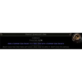x200 Perfect Jeweller's Orb Path of Exile 2 Fate of the Vaal SC POE 2