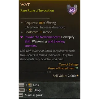 6x Wat Diablo 4 S13