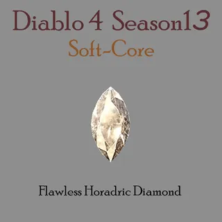 2x Flawless Horadric Diamond Gem Diablo 4 S13