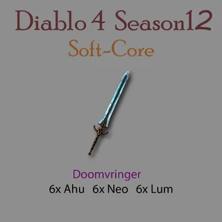 S12 Rune set for Doombringer Diablo 4