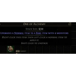 x400 Orb of Alchemy Path of Exile 2 The last of the Druids Fate of the Vaal POE 2