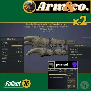 BSSS DEATHCLAW PAIR SET