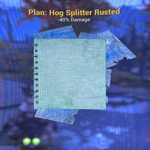 Hog Splitter Rusted