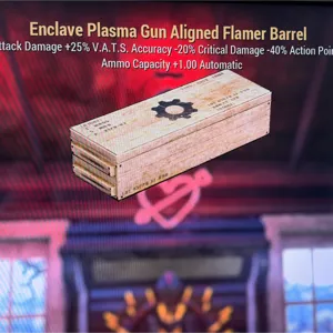 Aligned Flamer Barrel