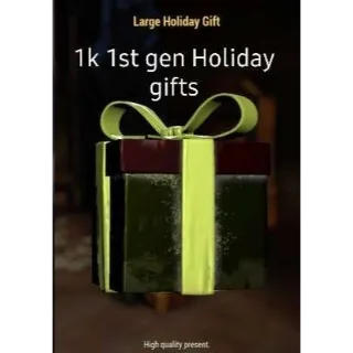 1k 1st Gen Holiday Gifts