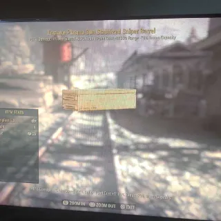 Enclave stabilized sniper barrel