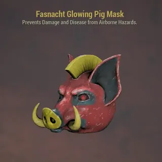 Apparel |Glowing pig Mask